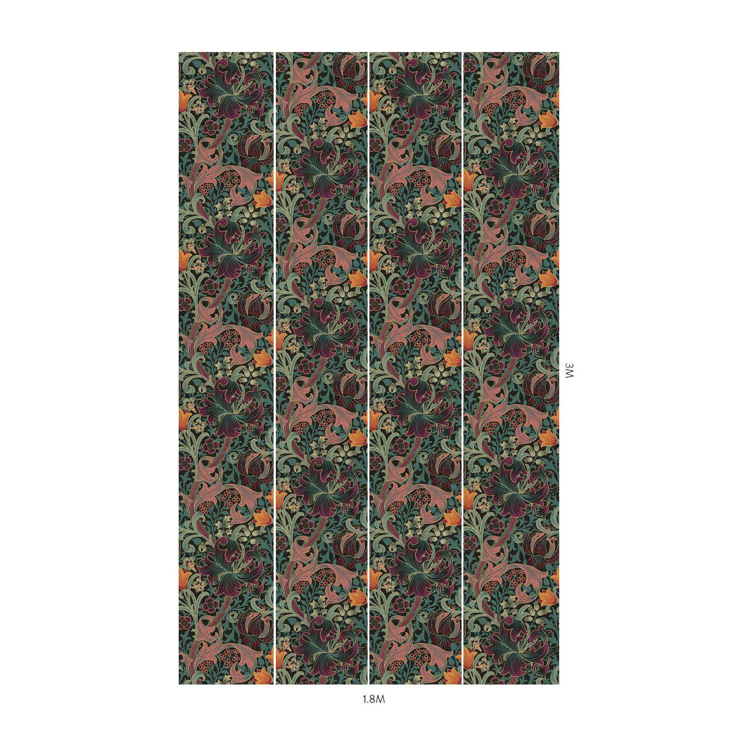 Tapete Golden Lily - Apatite 2025