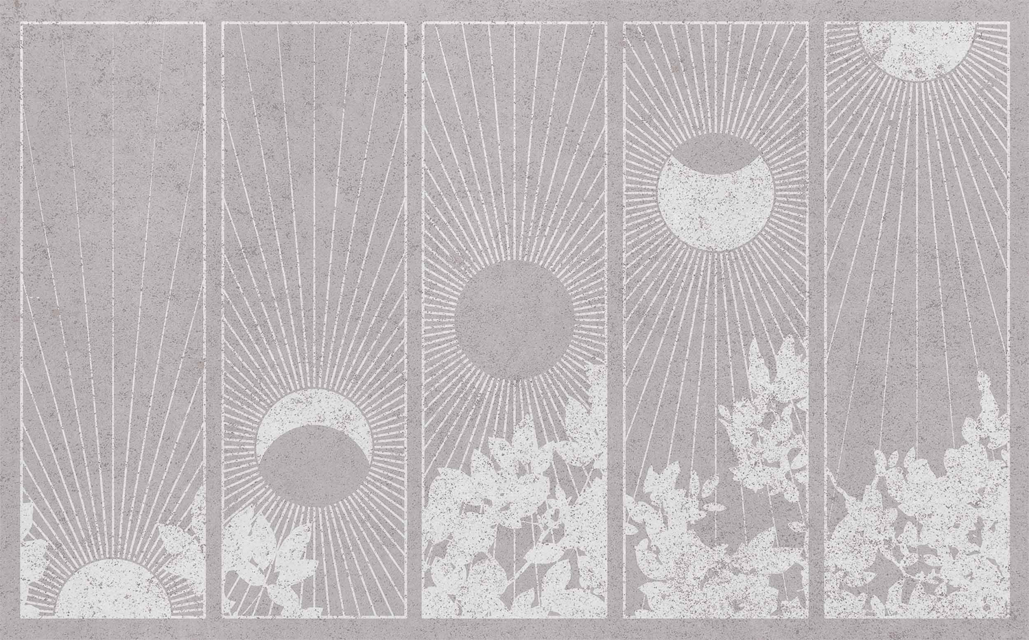 Wandbild Da Lat - Grey