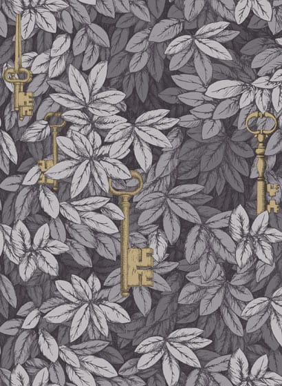 Tapete Chiavi Segrete - Slate Blue and Grey