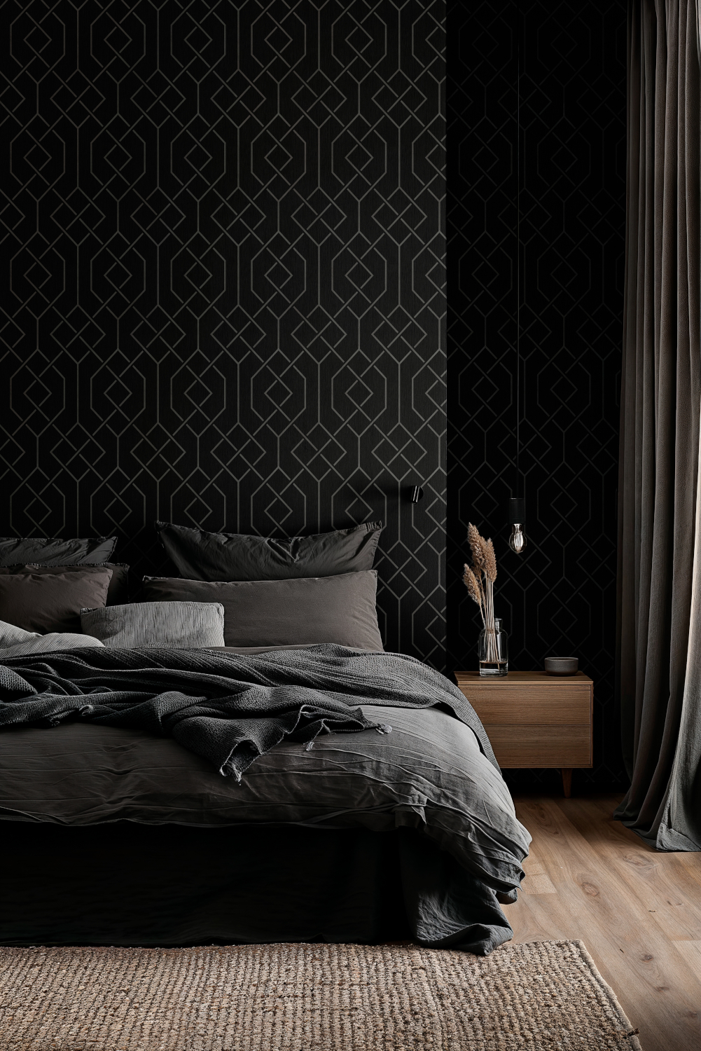 Tapete Trellis - Slate