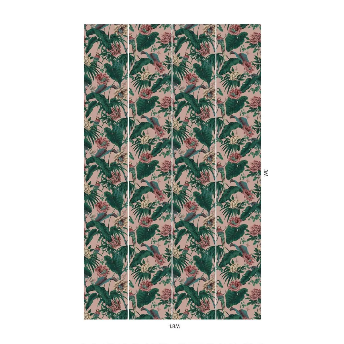 Tapete Paradisa - Tourmaline-Pink