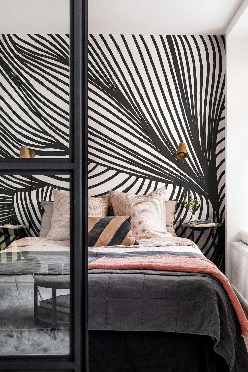 Wandbild Opulence Lines - Graphite