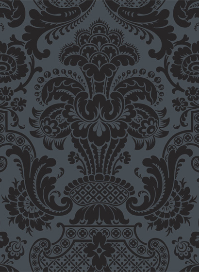 Tapete Petrouchka - Shimmering Black
