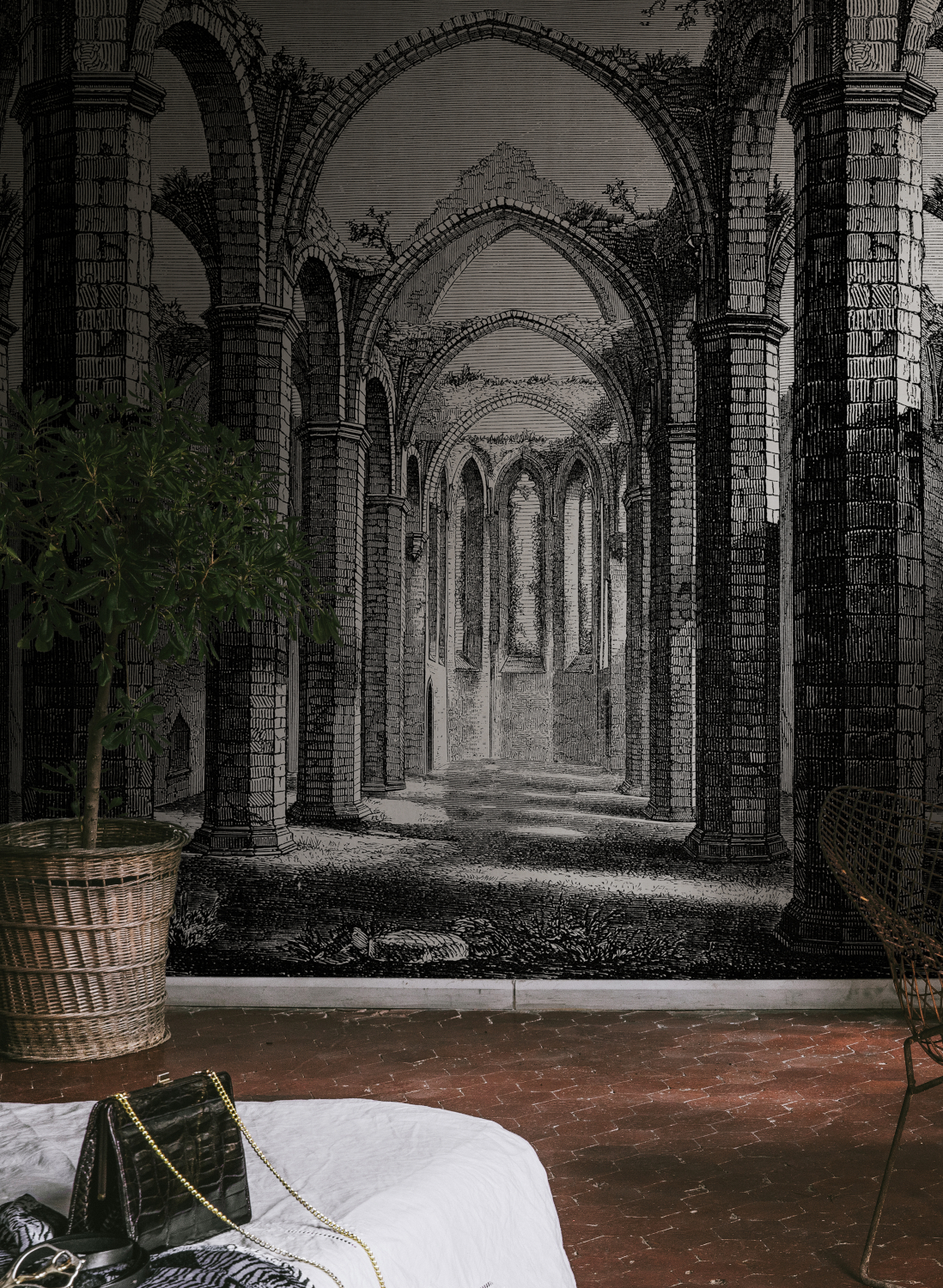 Wandbild Gothic Arches