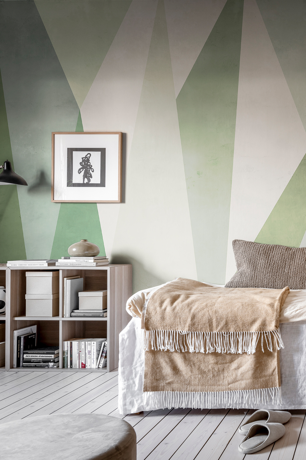 Wandbild Crystal - Moss