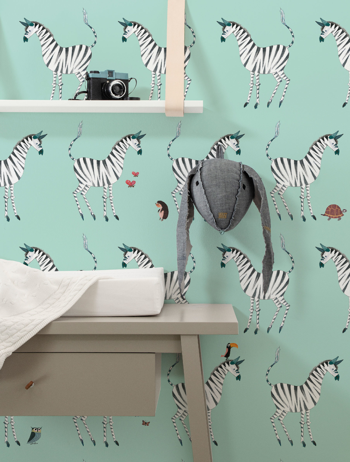 Tapete Zebra - Mint