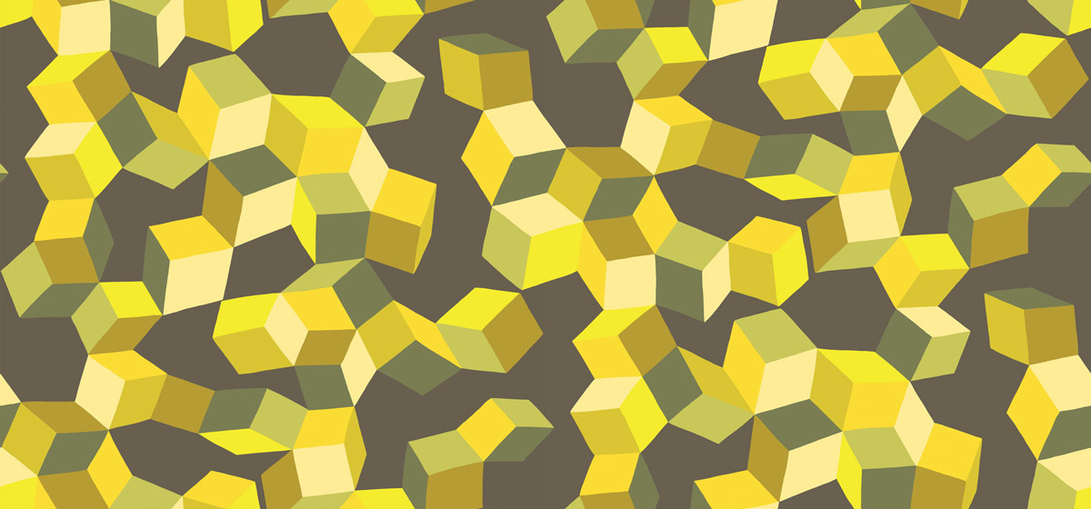 Tapete Puzzle - Yellow/ Black
