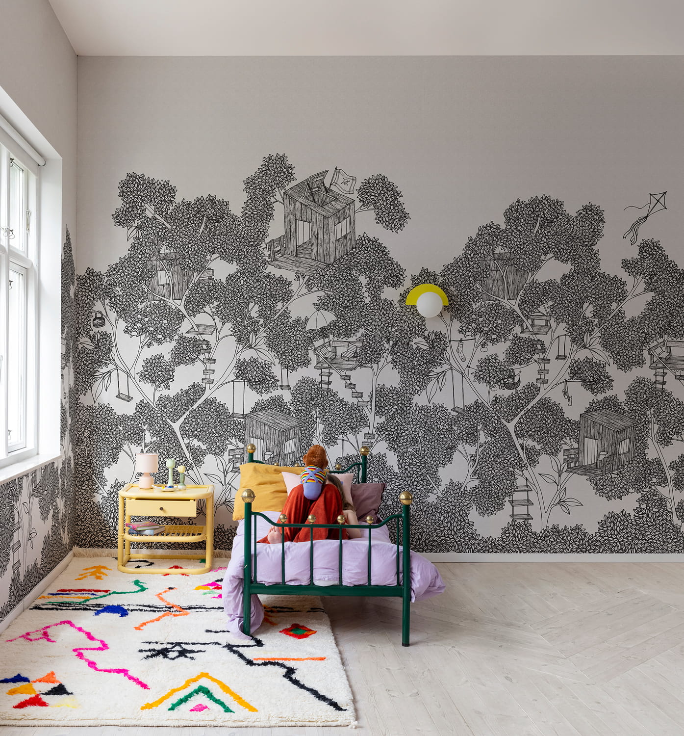 Wandbild Playground - Graphite