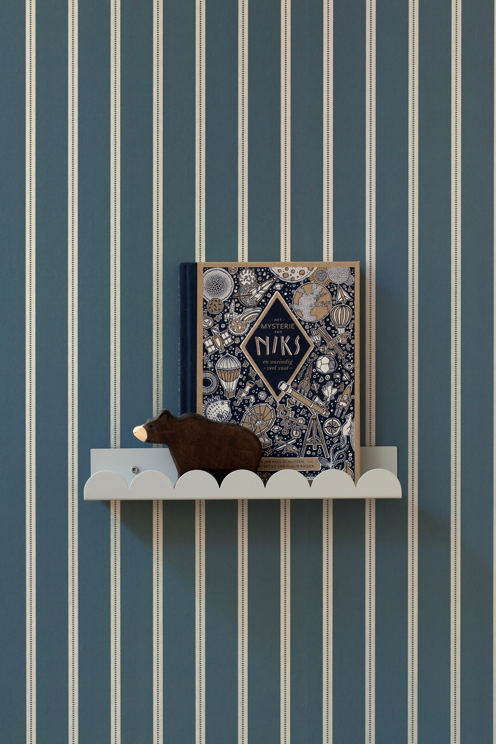 Tapete Ribbon / Lintjes - Denim