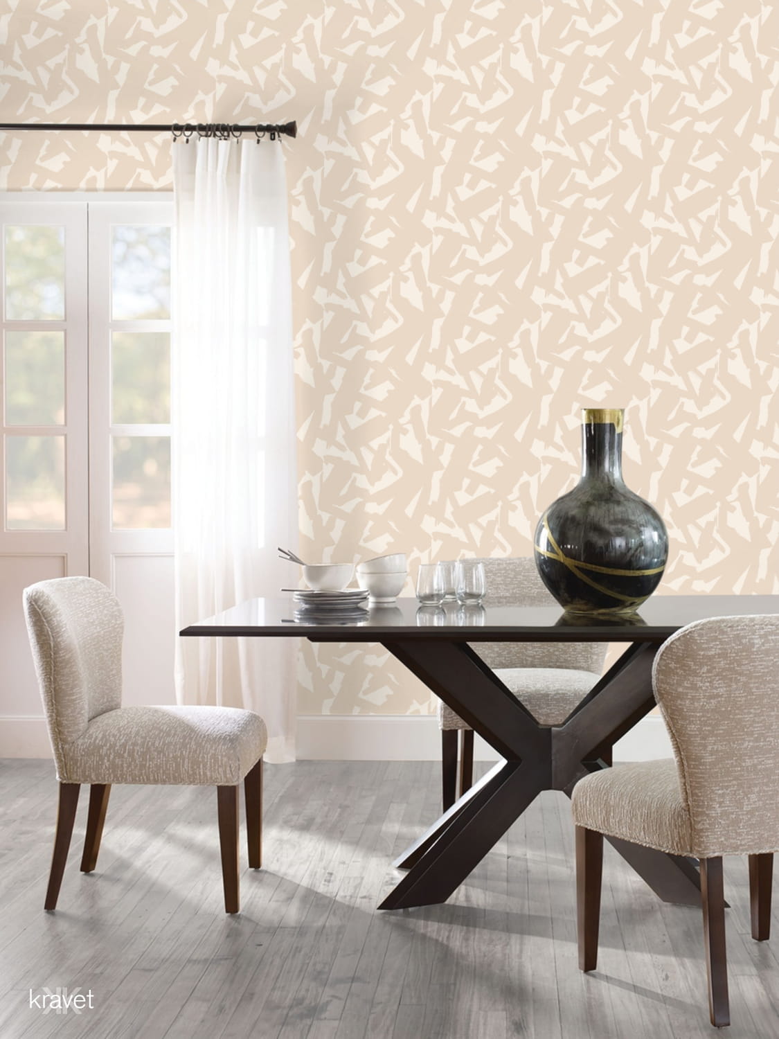 Tapete Bold Lines - Stone