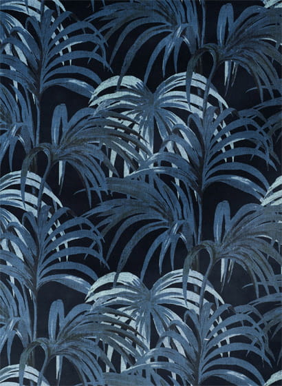 Tapete Palmeral - Midnight/ Azure
