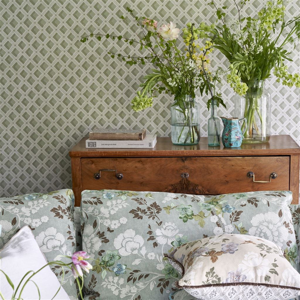 Tapete Amsee Geometric - Moss
