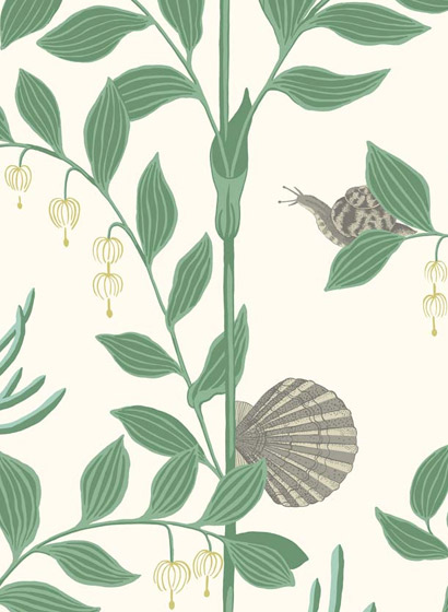 Tapete Secret Garden - Dark Green