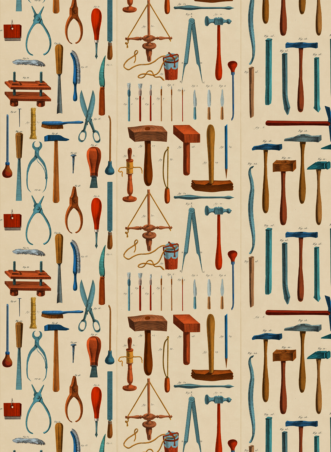 Tapete Old Tools - WP20599