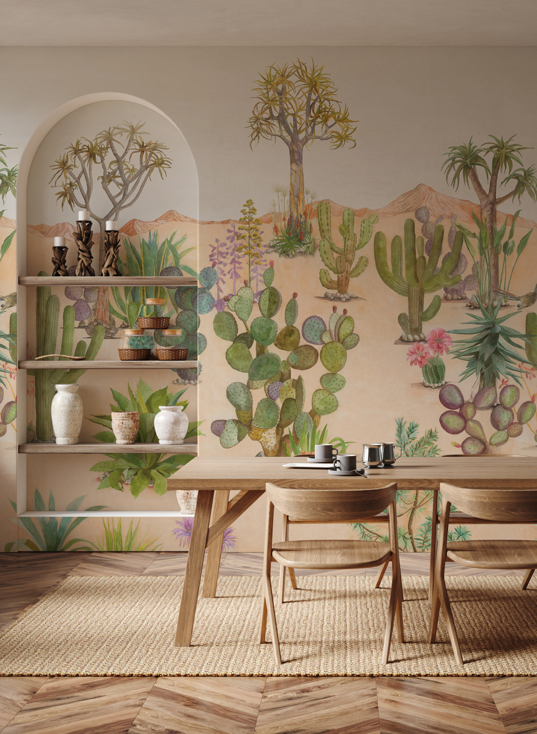 Wandbild Desert