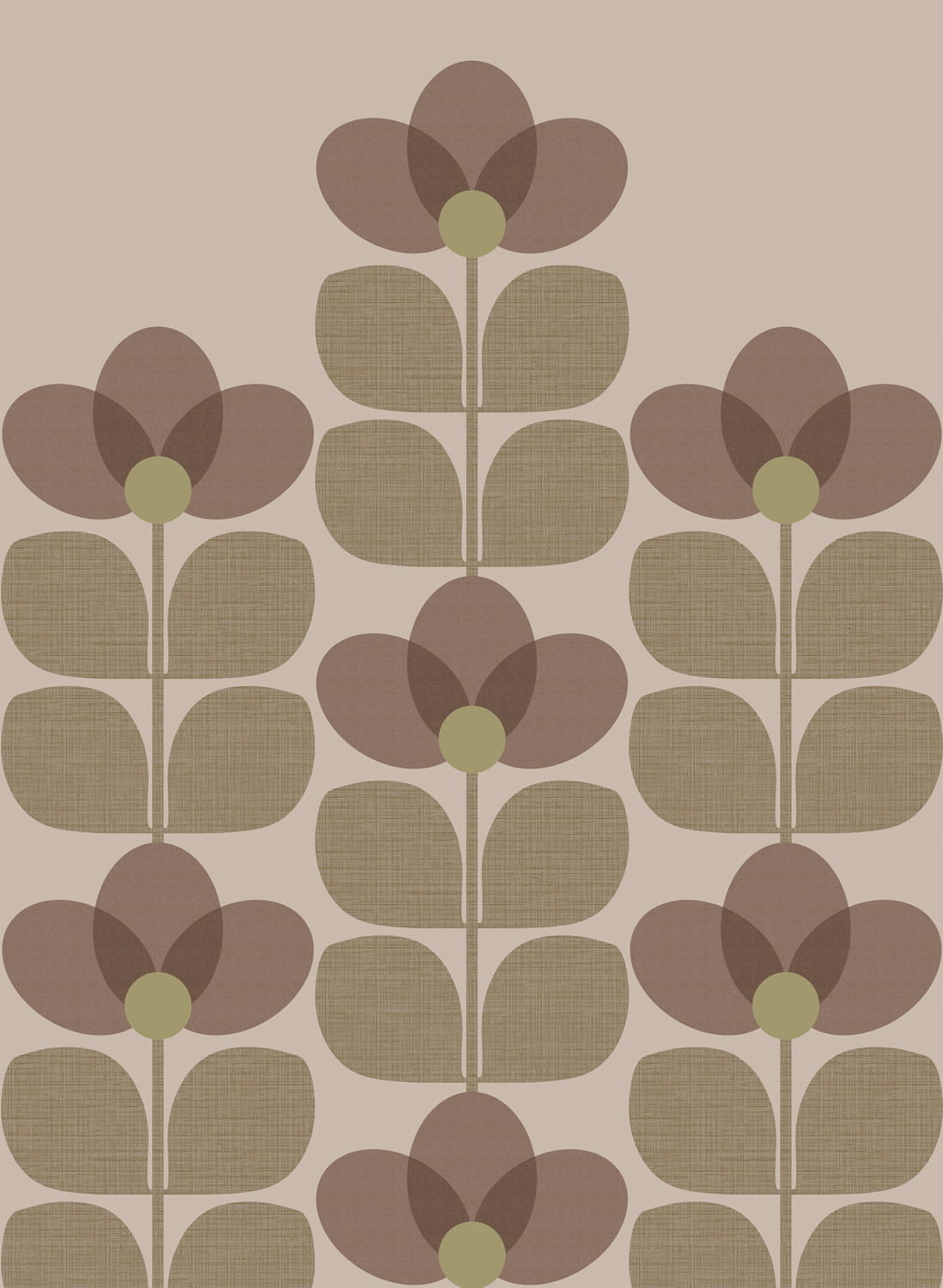 Wandbild Flower - Rosee Panel A