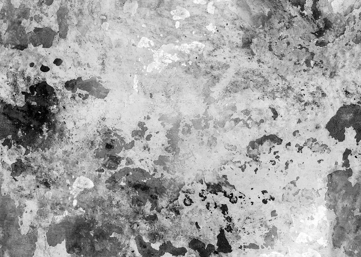 Wandbild Fragments - Charcoal