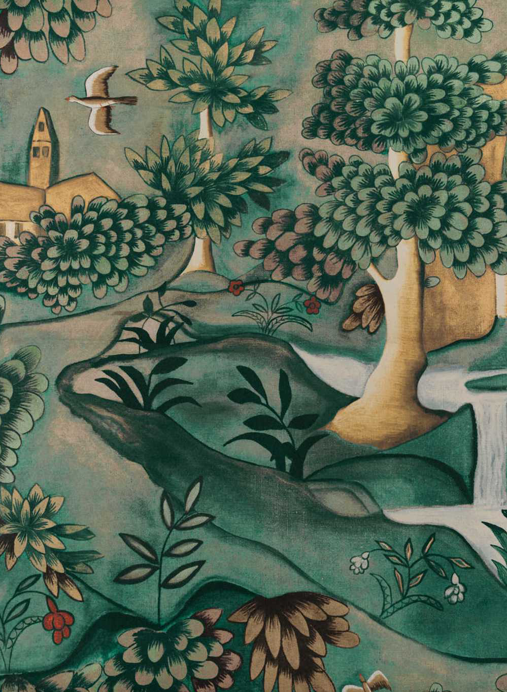 Tapete Verdure - Tapestry Green