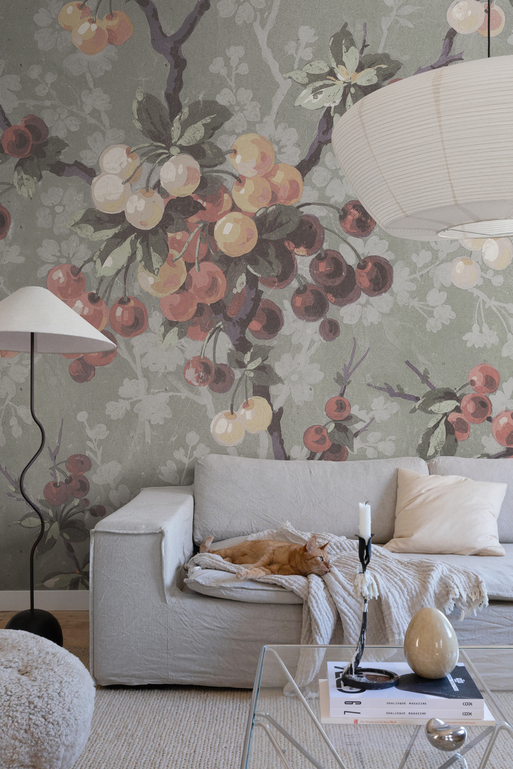 Wandbild Franka - Sage Green