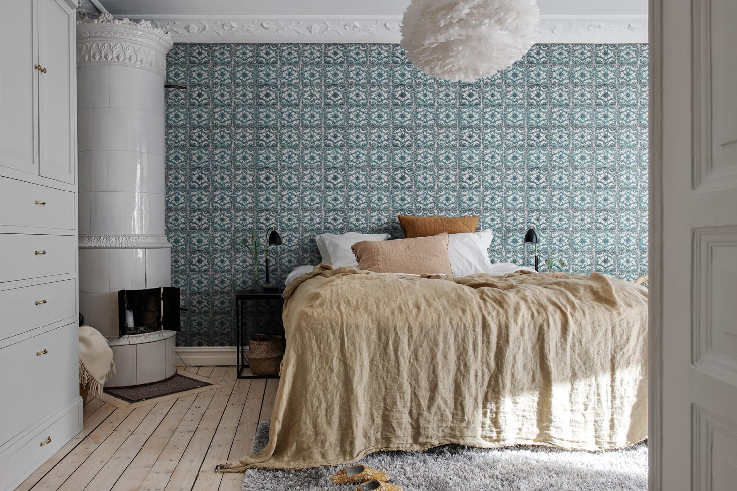 Tapete Artisan Tiles - Brazilian Green