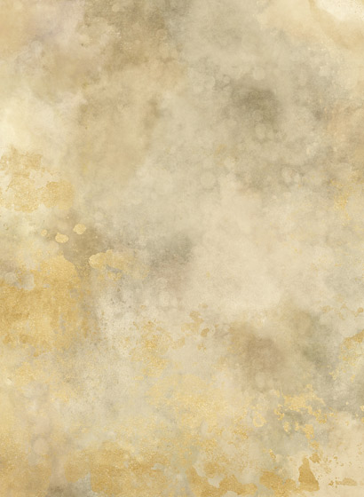Wandbild Colour Clouds - Gold