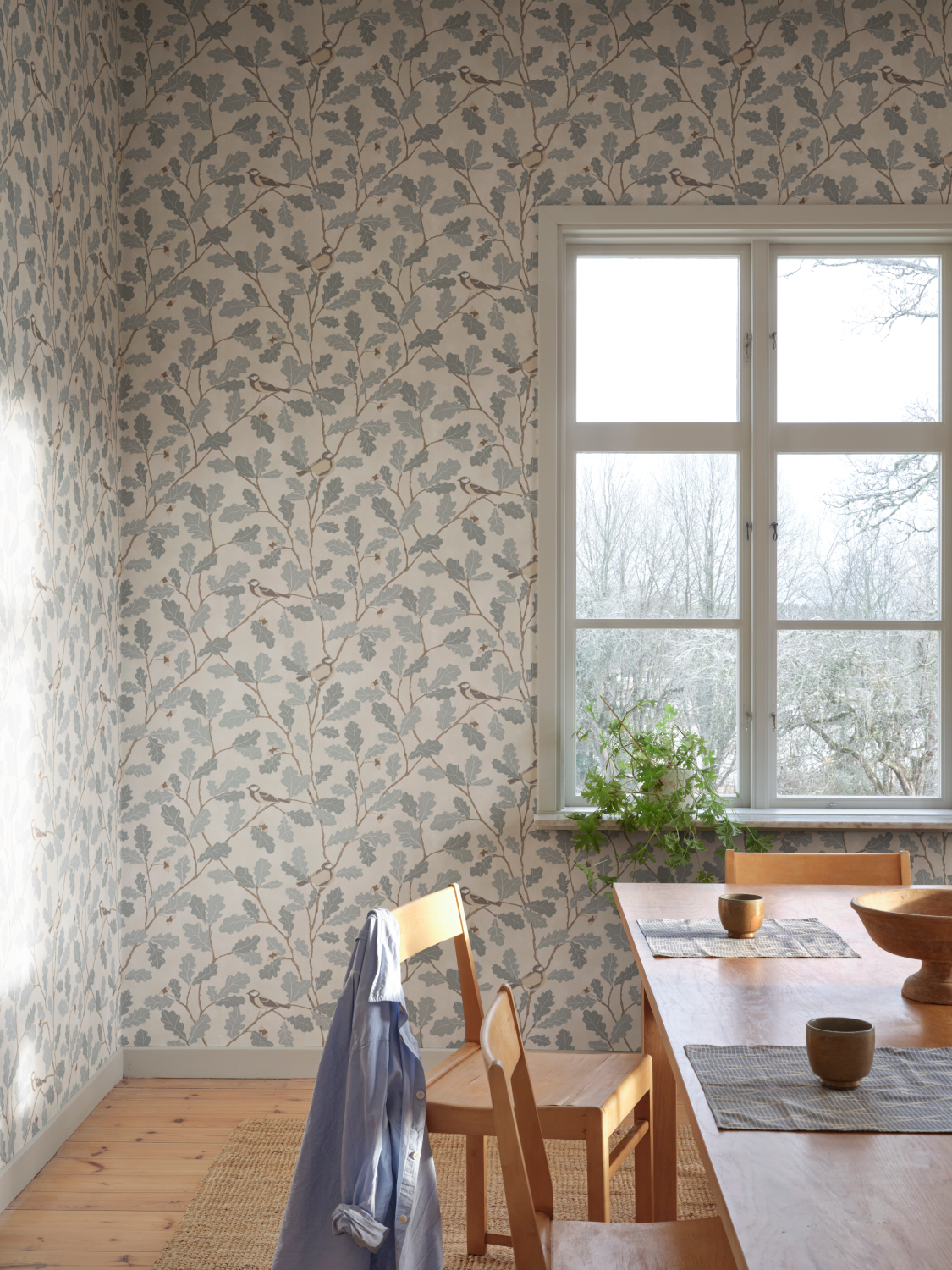 Wandbild Waldemar - Light Blue