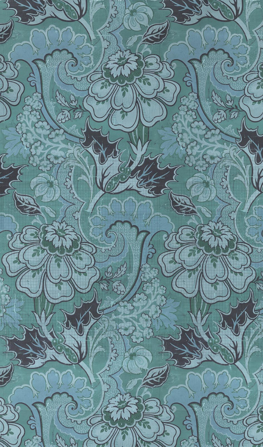 Wandbild Big Pattern Paola - 4 Drops