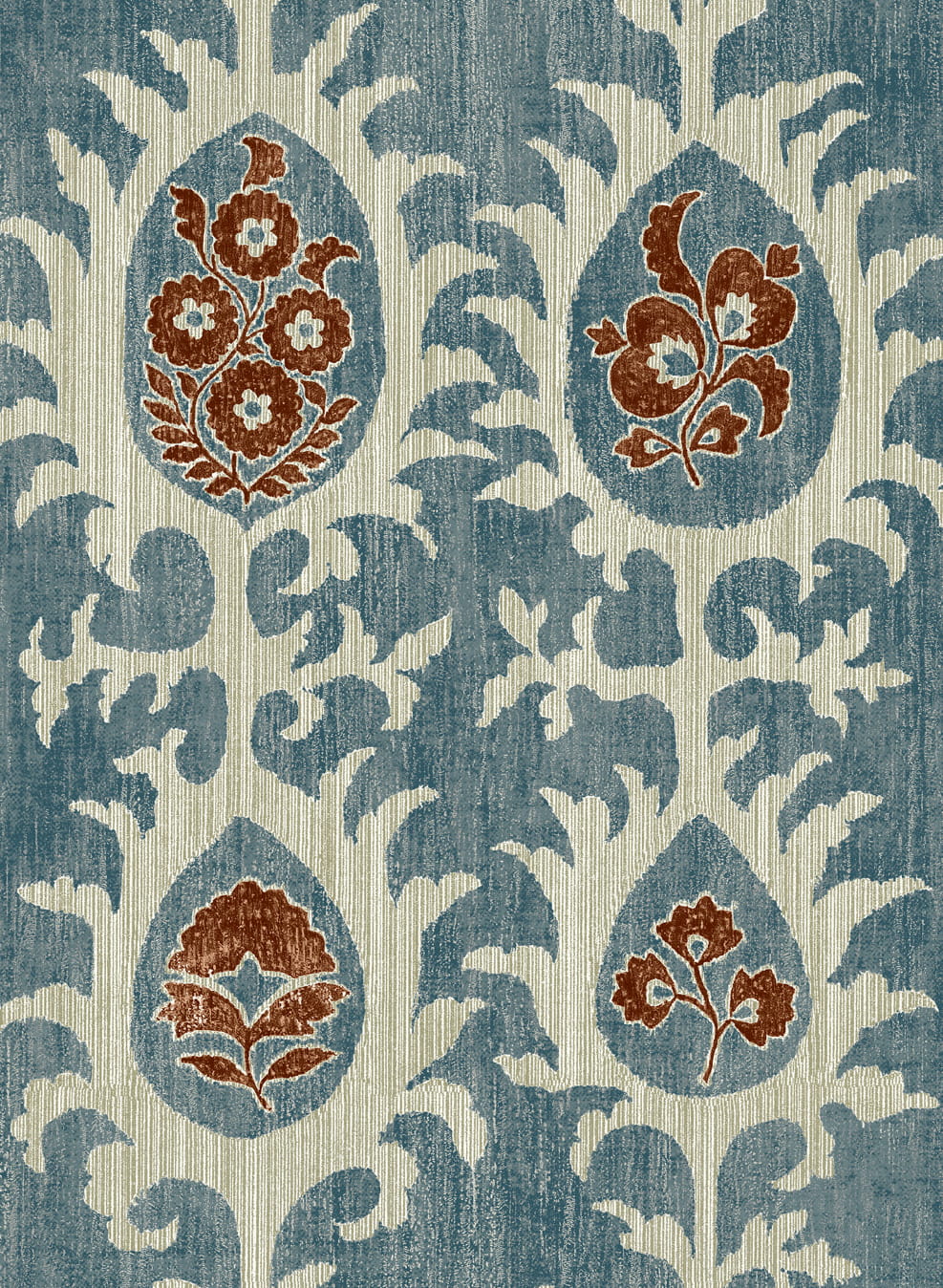 Tapete Tribal - Masai Blue