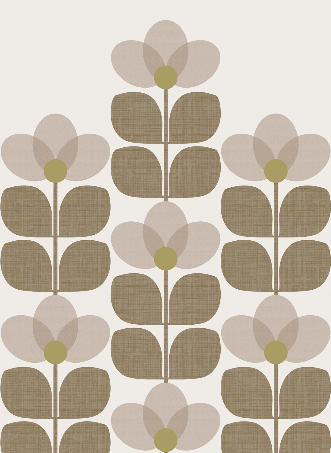 Wandbild Flower - Naturel Panel A