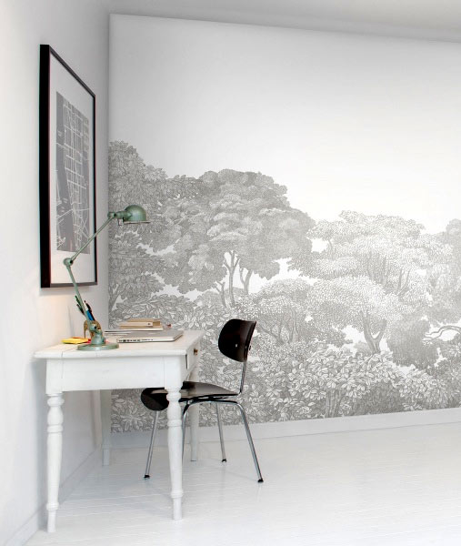 Wandbild Bellewood - Grey