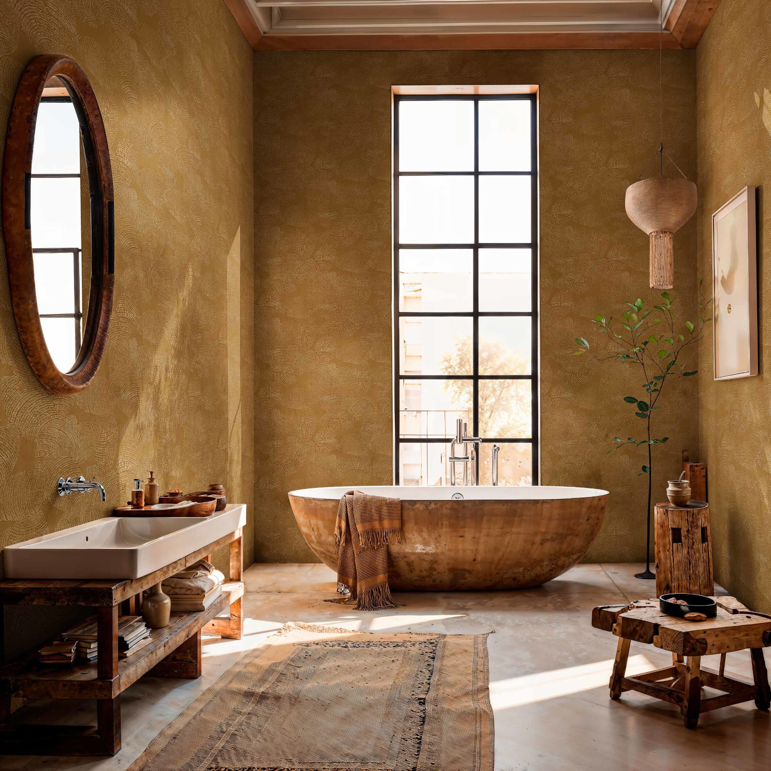 Tapete Rif Relief - Sienna