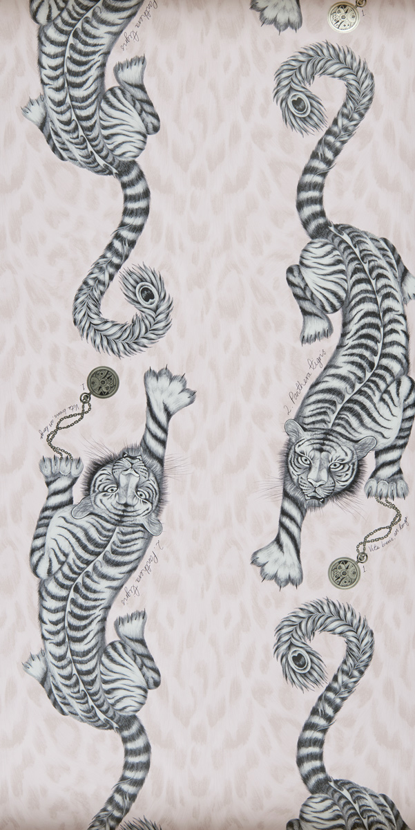 Tapete Tigris - Pink