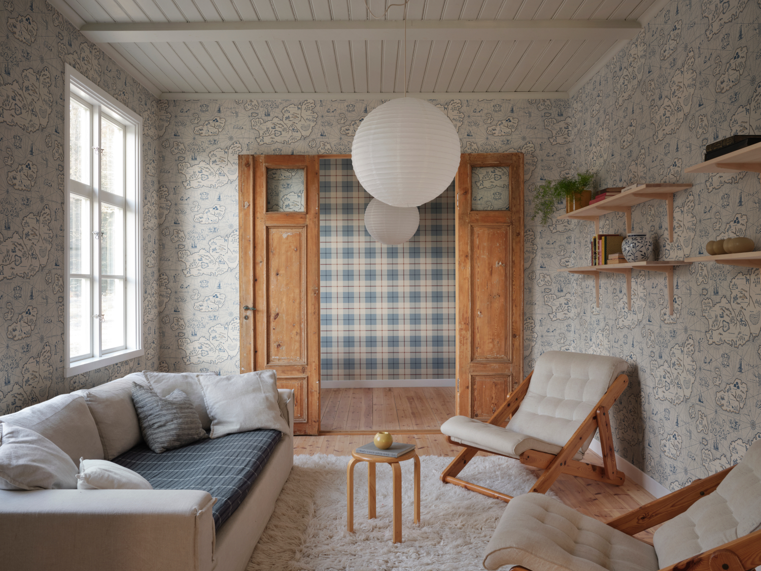 Wandbild Ferdinand - Blue