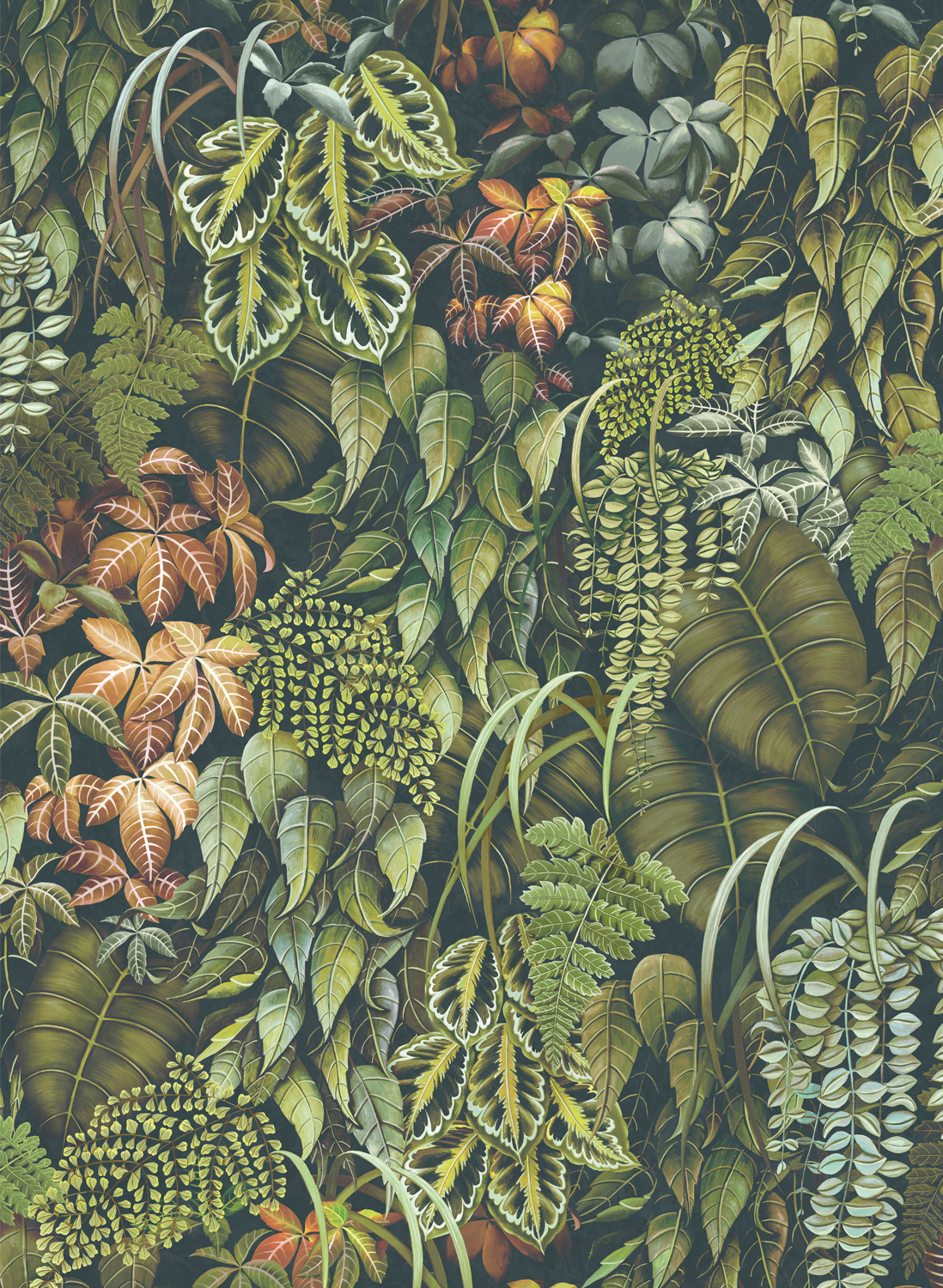 Tapete Green Wall - Olive
