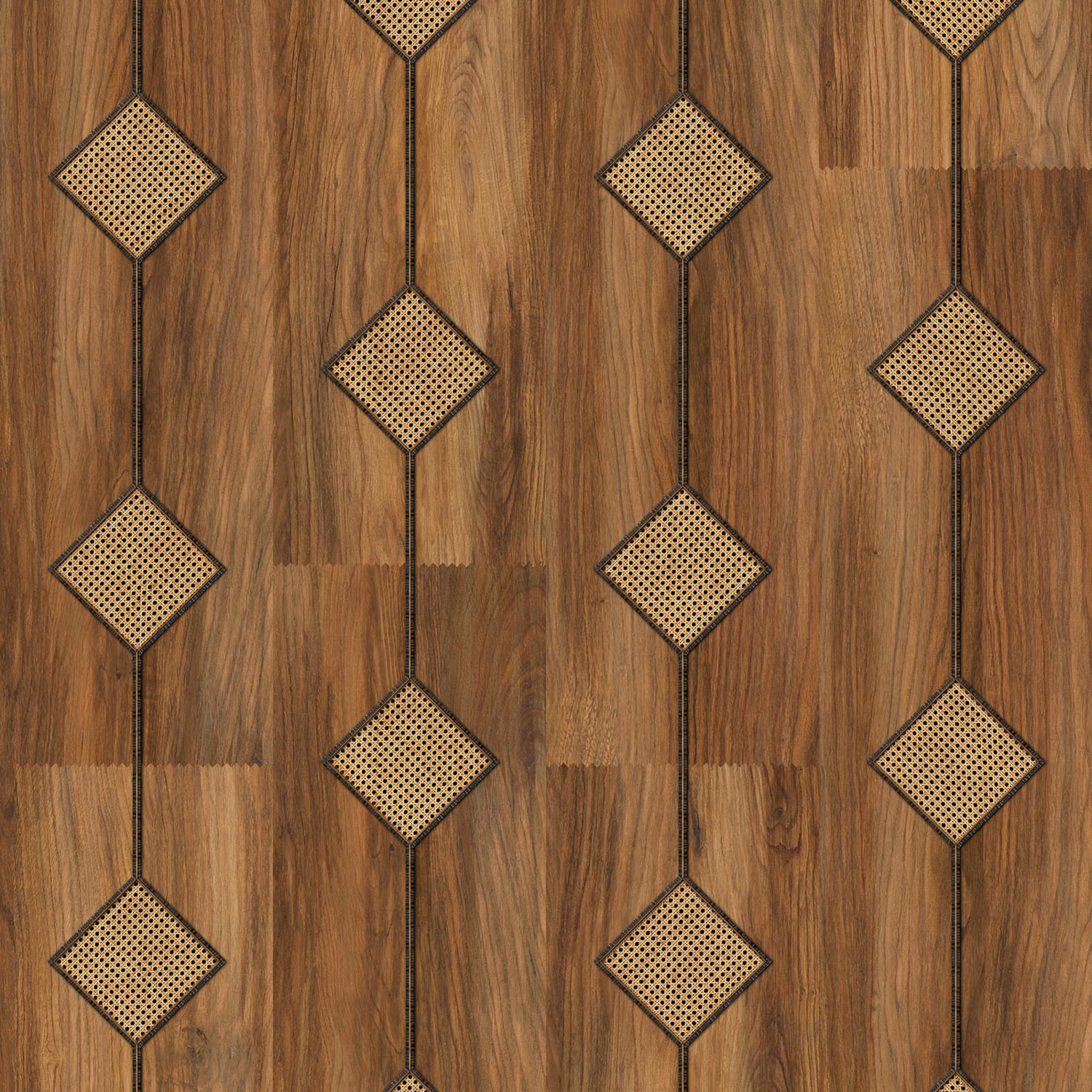 Tapete Diamond Webbing - Oak