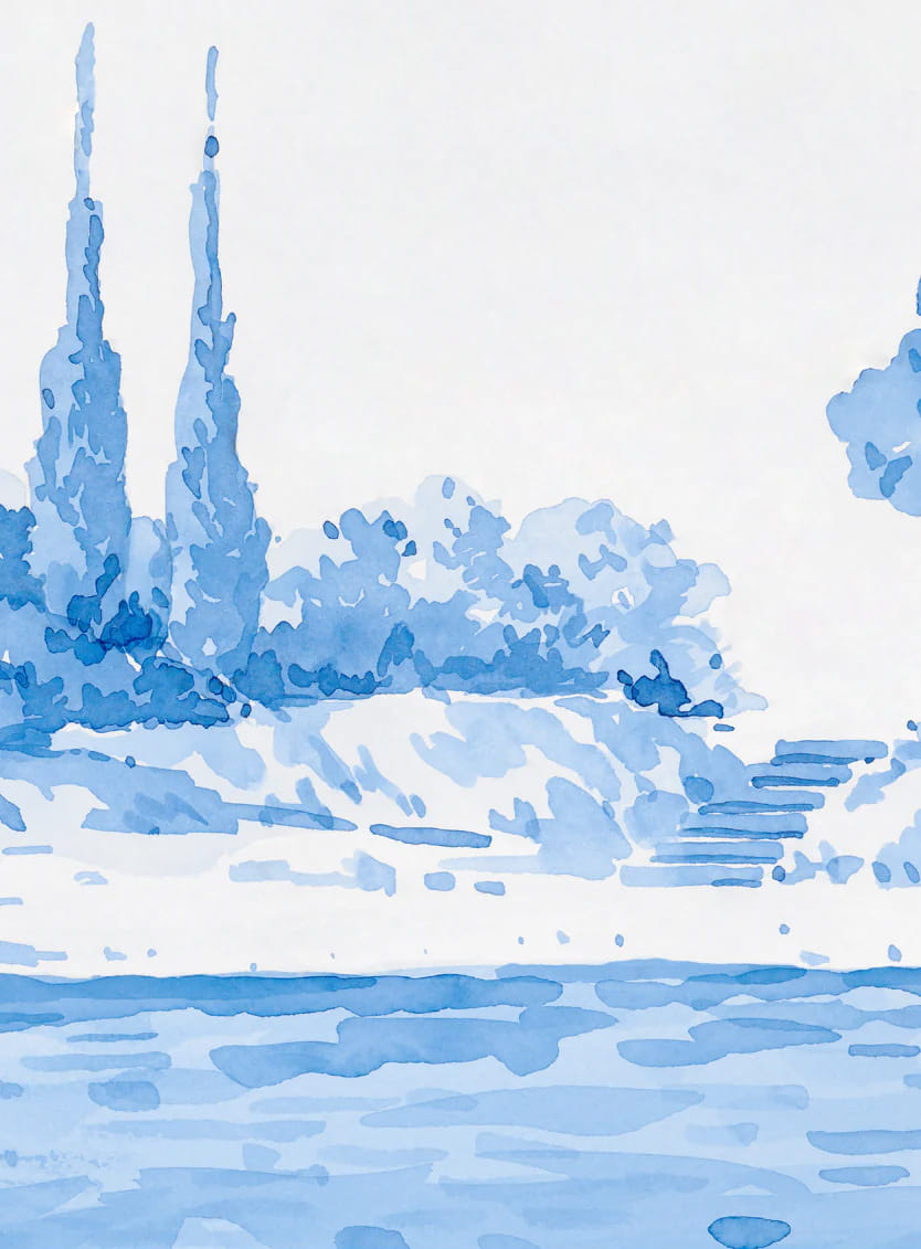 Wandbild Rivage Original - Panel 1