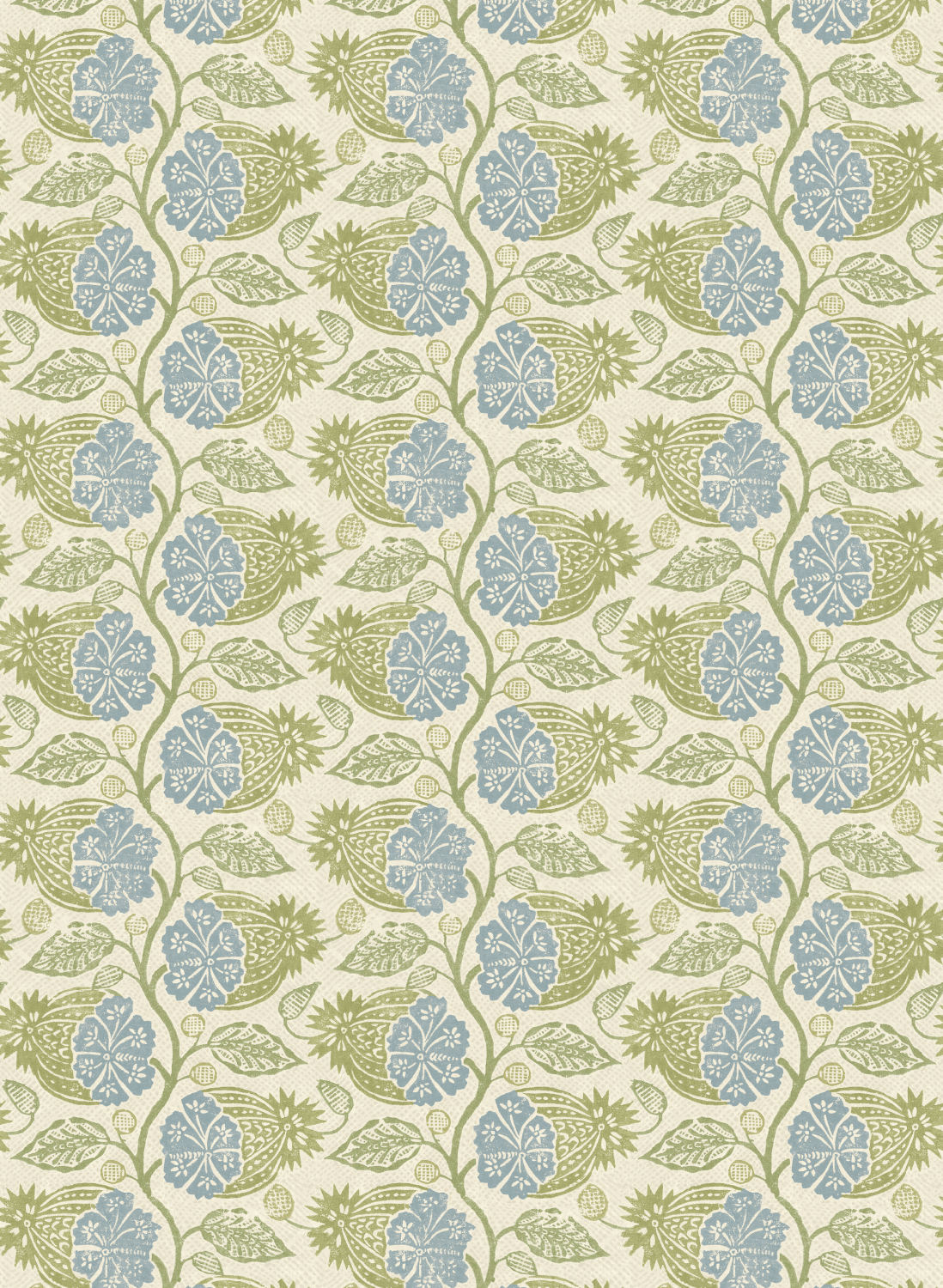 Tapete Calcot - Green/ Blue