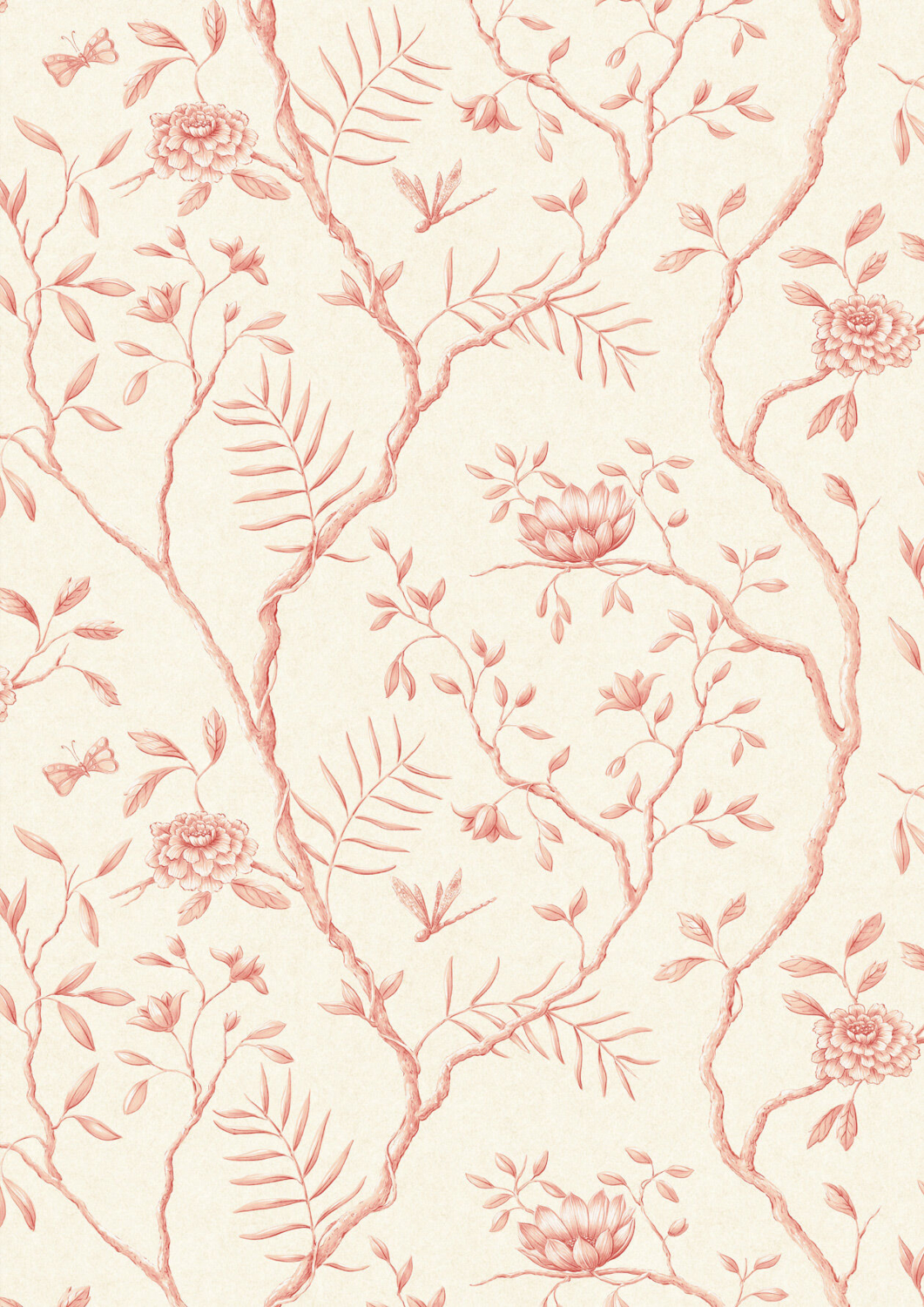 Wallpaper Jasper Peony - Rose