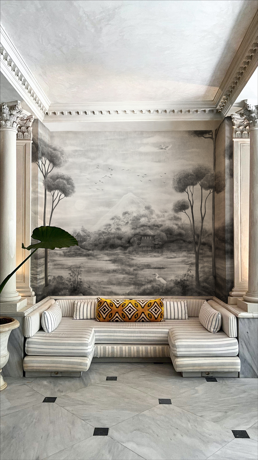 Wandbild Xi Hu Lake - Onyx