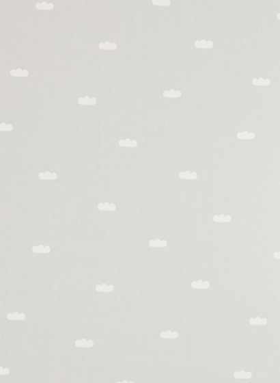 Tapete Dreamy Clouds - Soft Grey