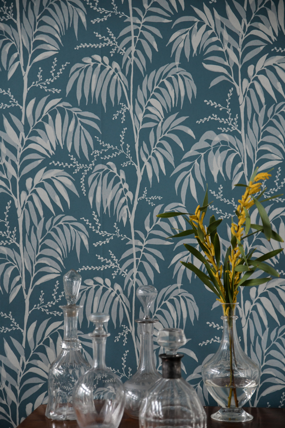 Carta da parati Casablanca Afternoon - Smokey blue