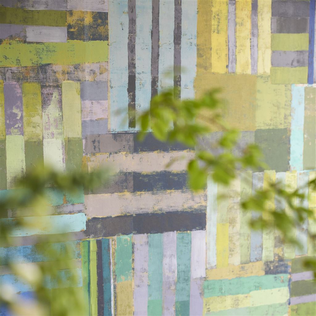 Wandbild Achara - Azure