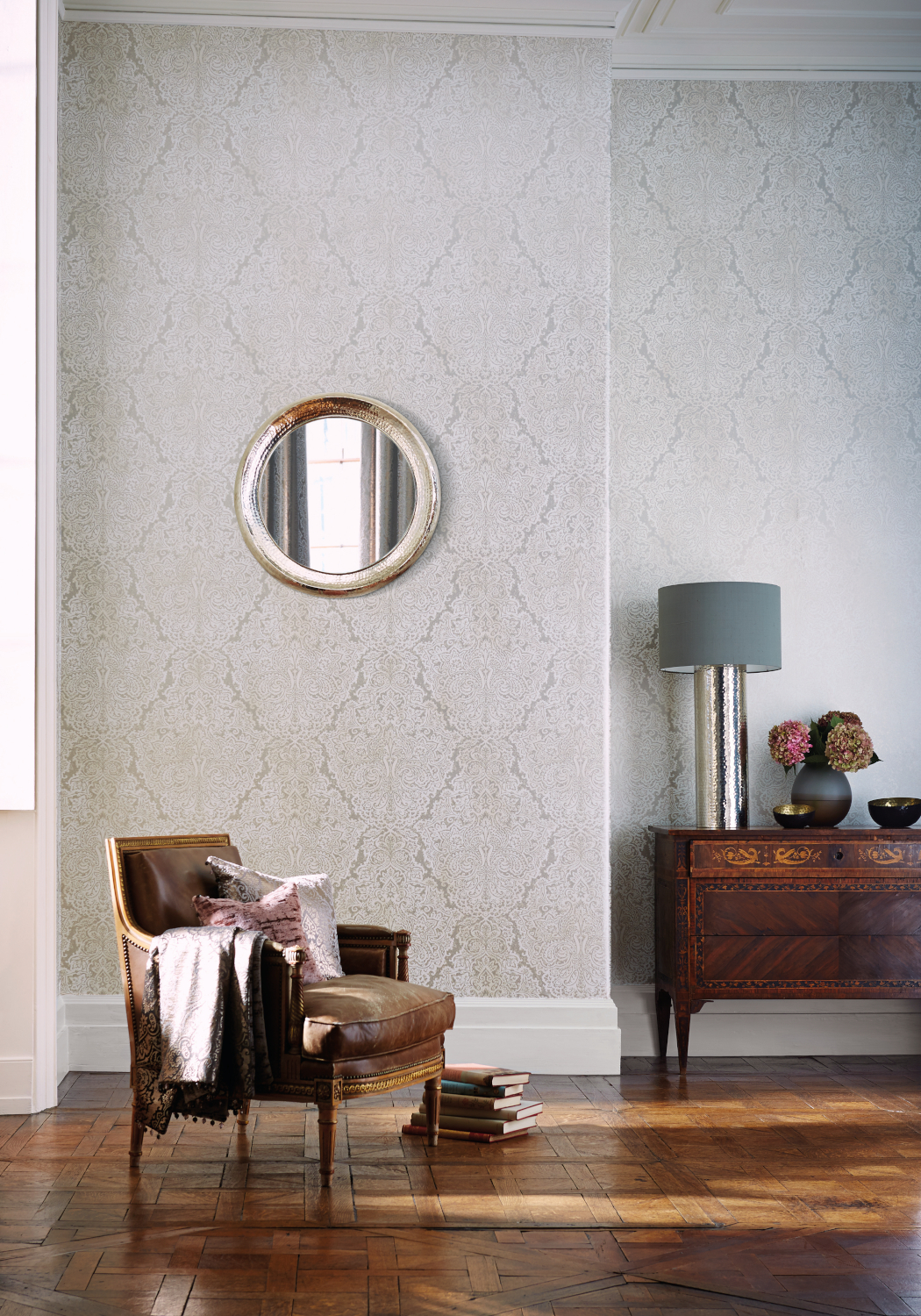 Tapete Aurelia - White Gold