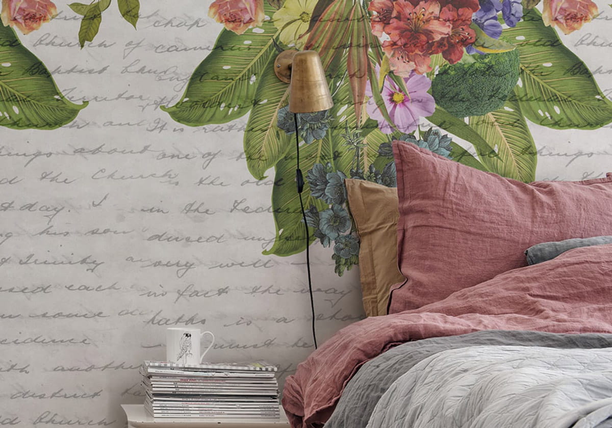 Wandbild Flower Burst - Love Letter