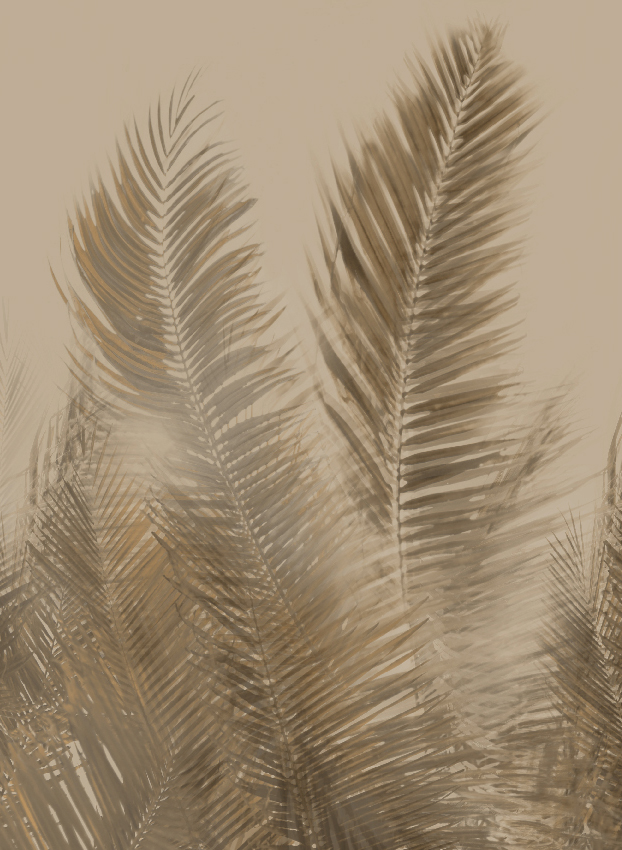 Wandbild Boko - Sepia Panel 6
