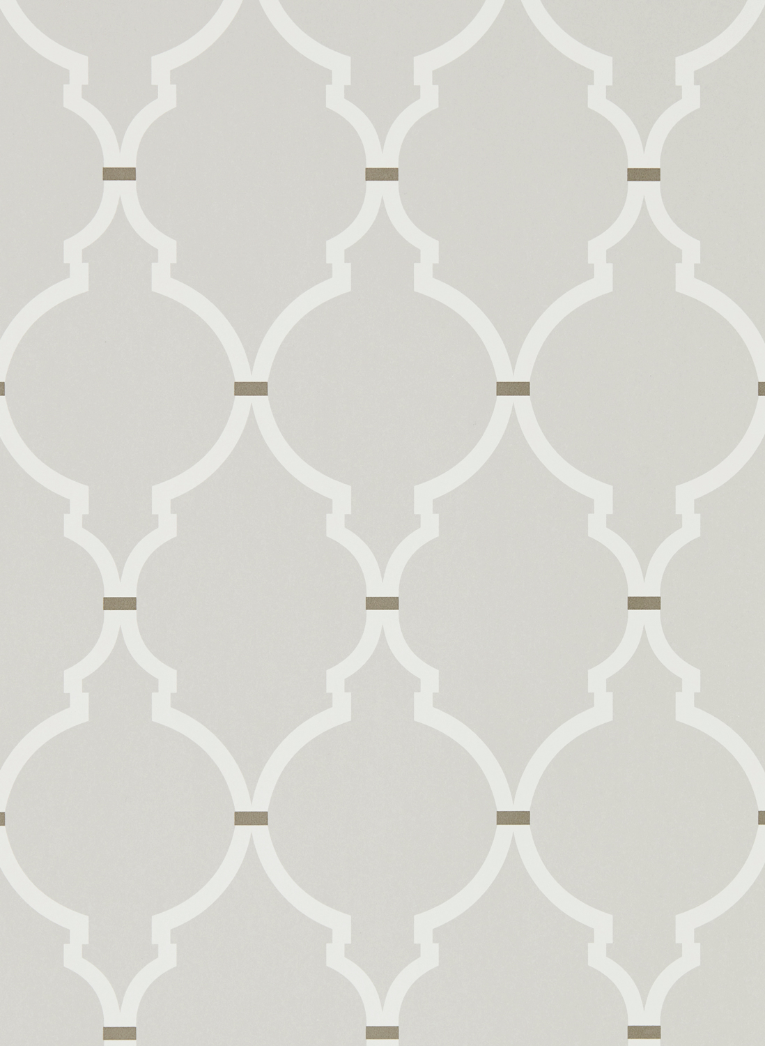 Tapete Empire Trellis - Silver/ Calico