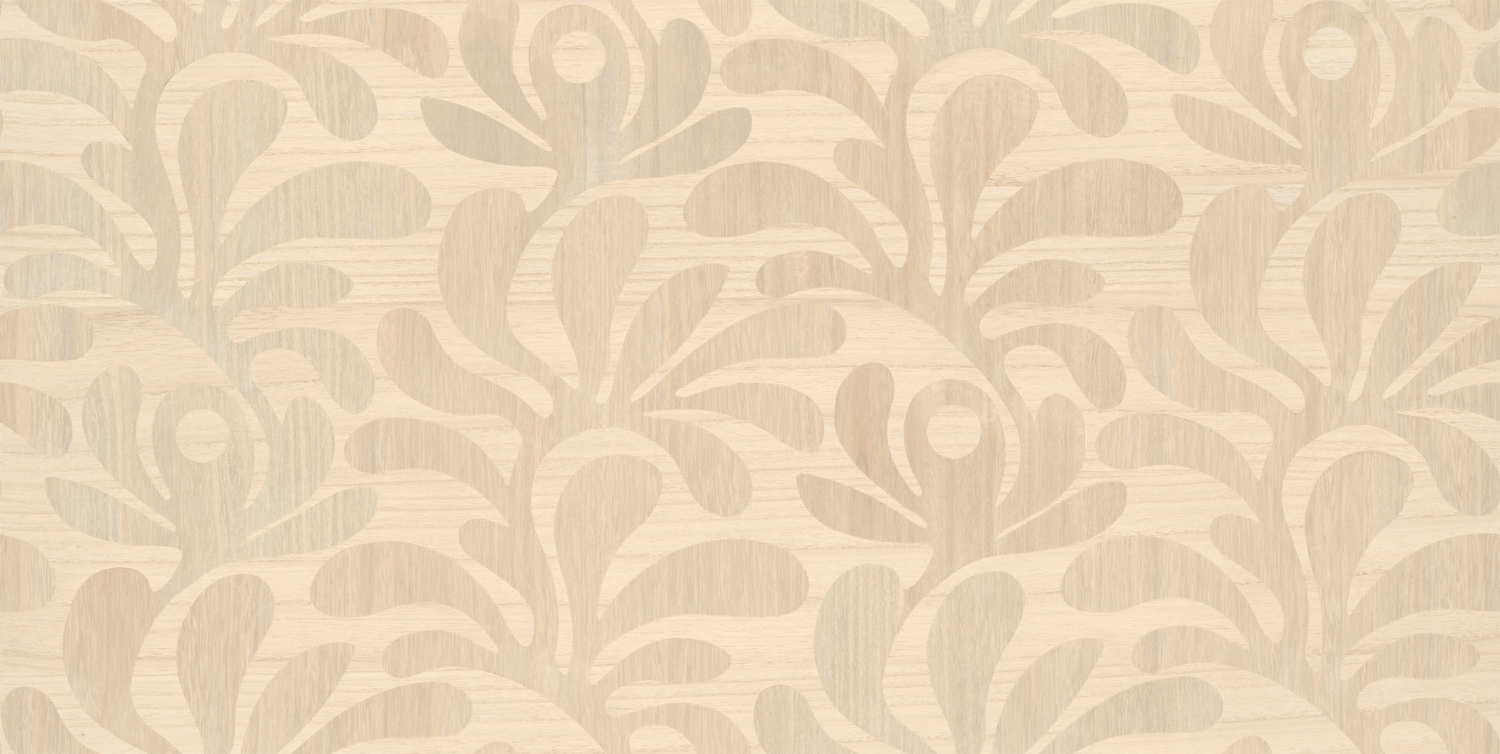 Tapete Woodblock Beetle Fern - Birch