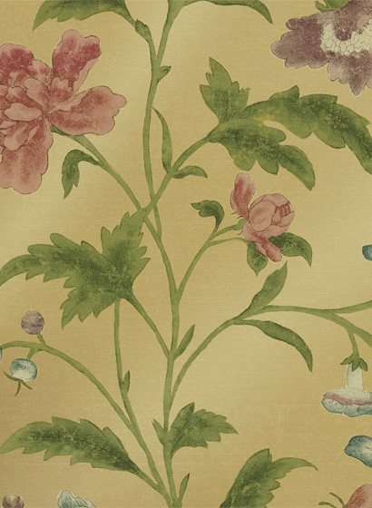 Tapete China Rose - Emerald Lustre