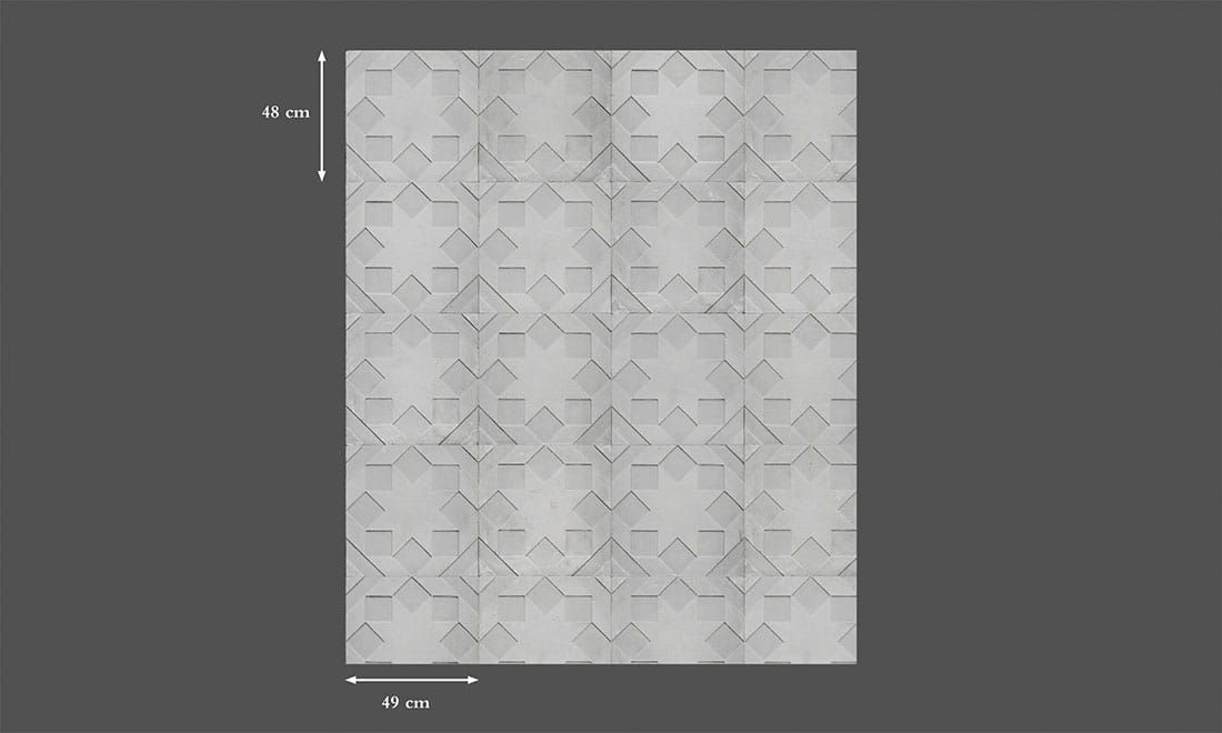 Tapete NLXL Moulded Star - NDE-02