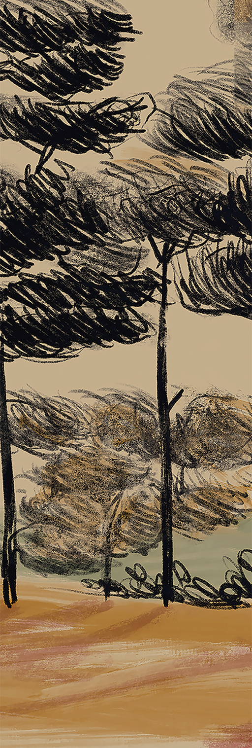 Wandbild Hors Saison - Panel 4